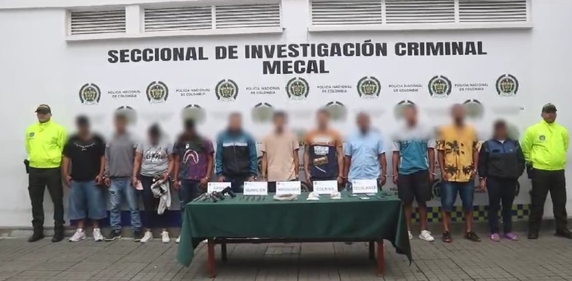La banda 'Los Pascualitos' es señalada de dedicarse al homicidio y a la venta de estupefacientes.