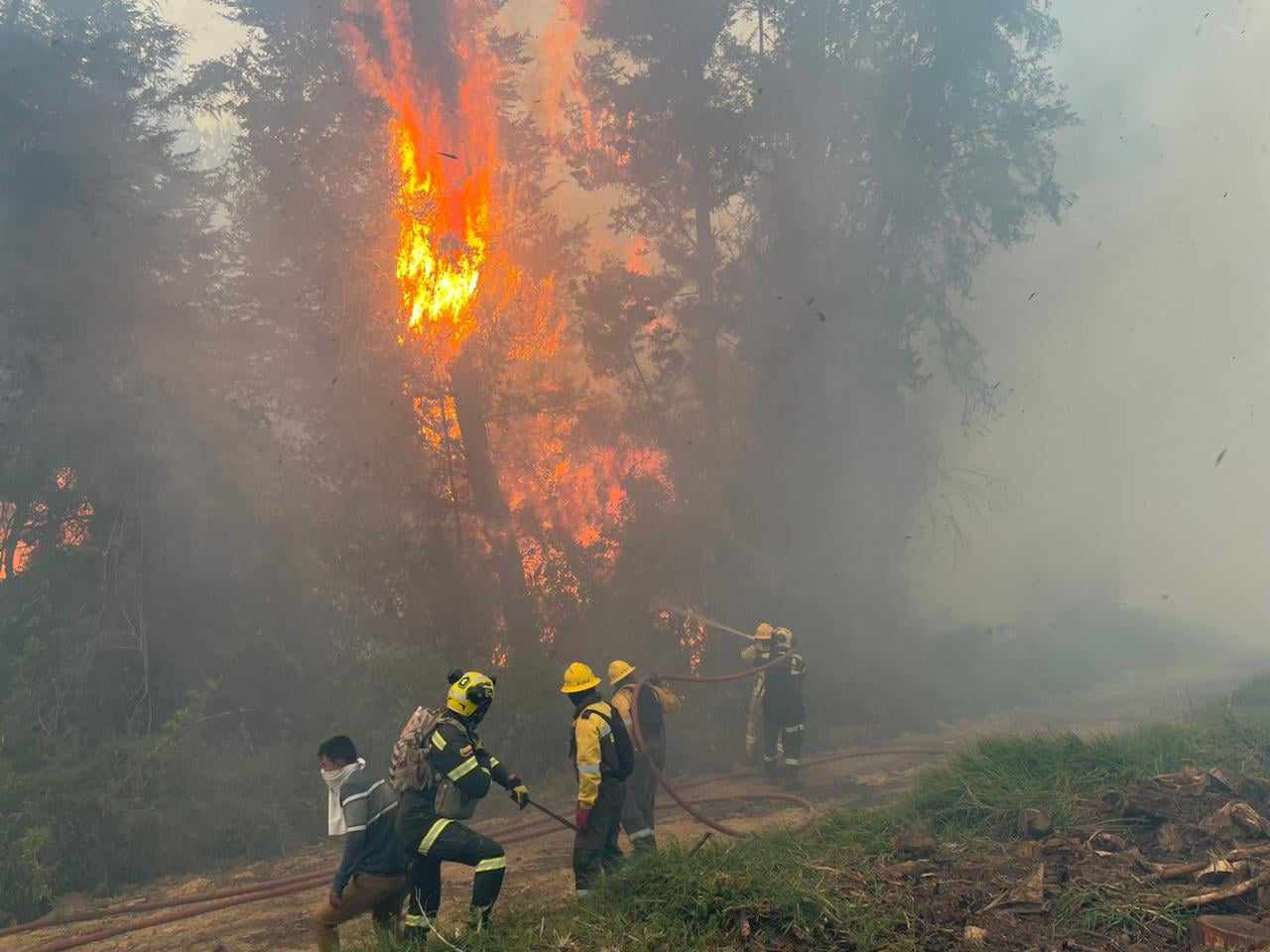 Este era el panorama el pasado martes en Nemocón, Cundinamarca.