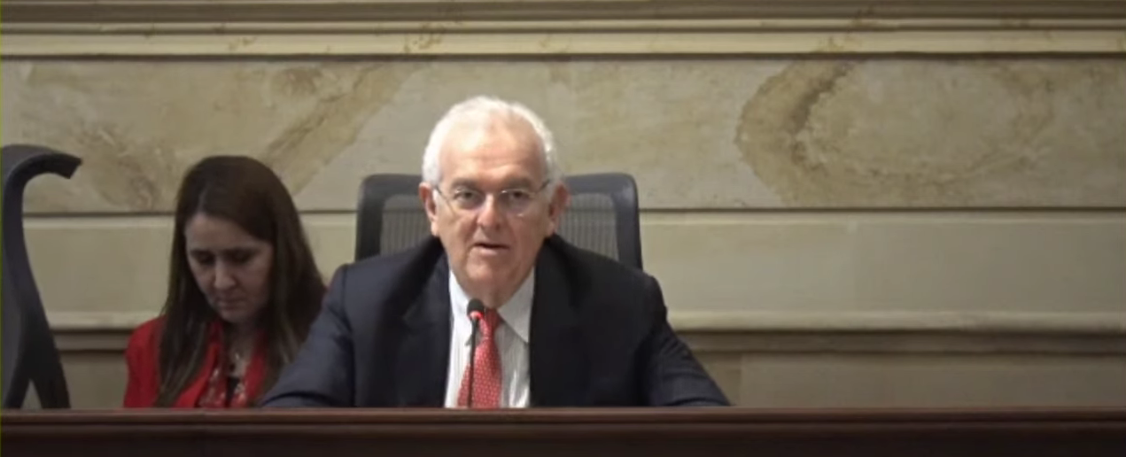 José Antonio Ocampo, ministro de Hacienda