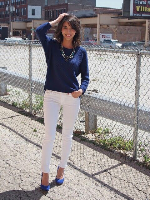 Looks con pantalones blancos