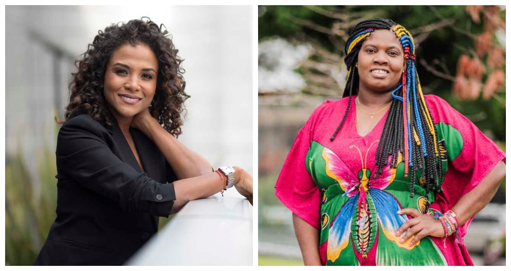 Mabel Lara y Yolanda Perea, excandidatas del Nuevo Liberalismo.