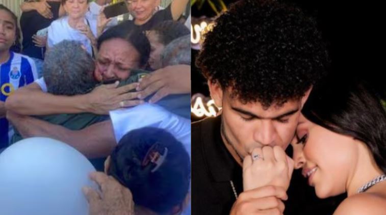 Luis Manuel Díaz se reencuentra con su familia