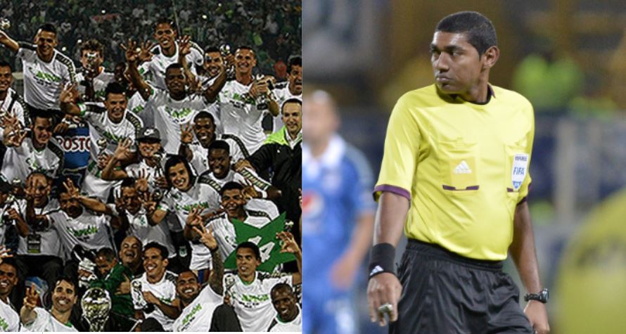 Imer Machado le pitó varias finales a Atlético Nacional