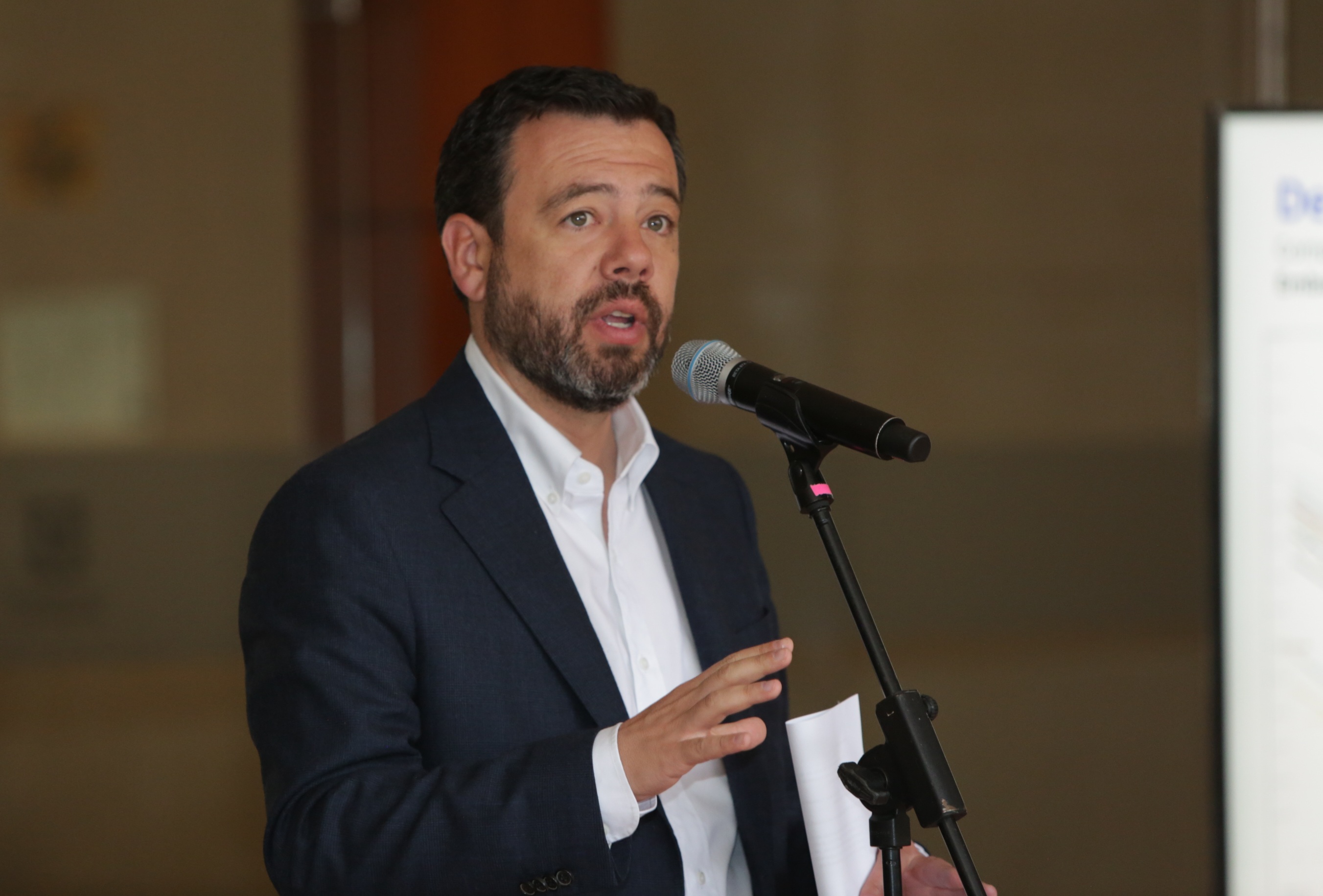 Alcalde Mayor de Bogotá Carlos Fernando Galán