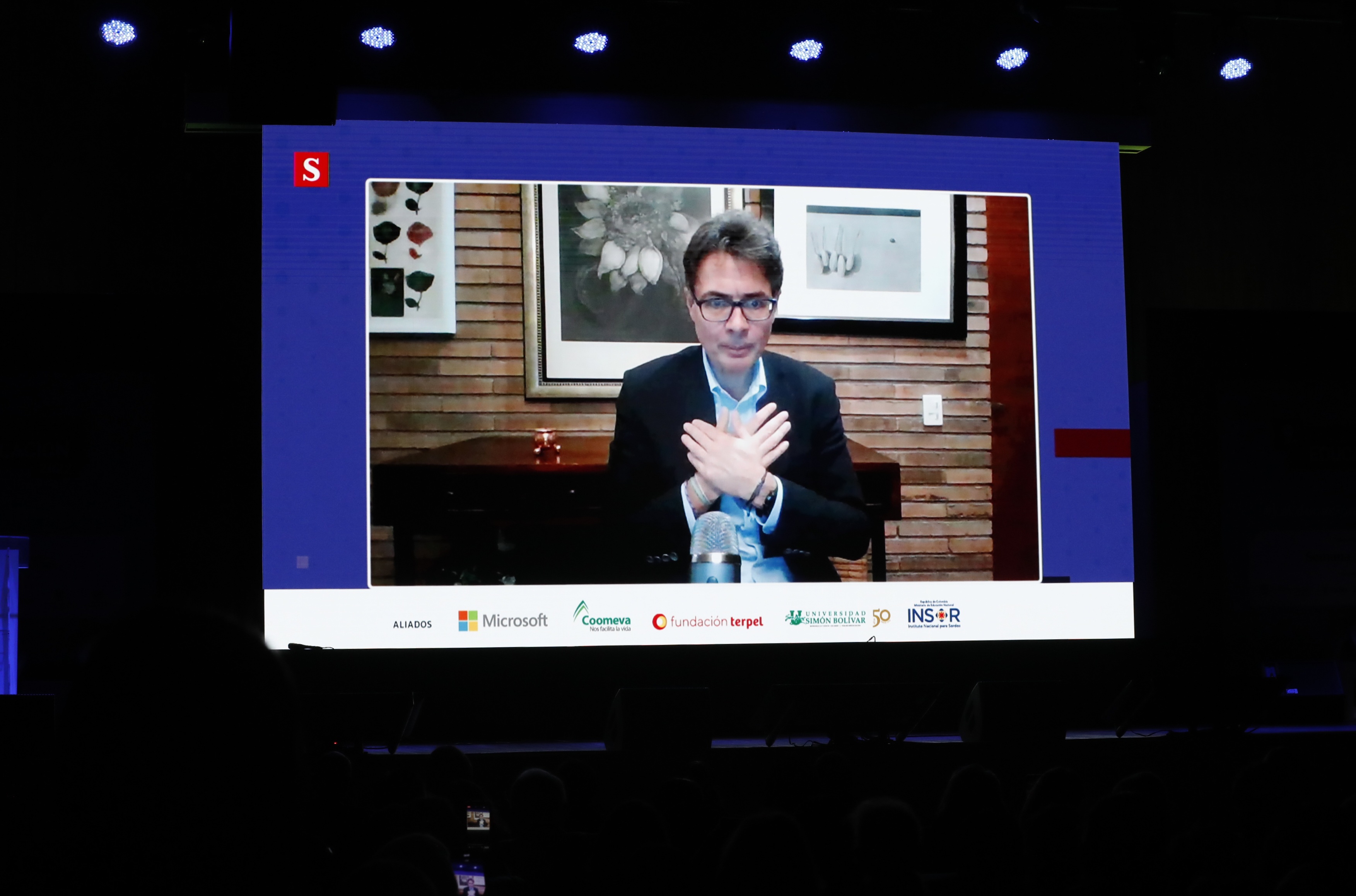 Alejandro Gaviria Ministro de Educación  Cumbre de Líderes por la Educación