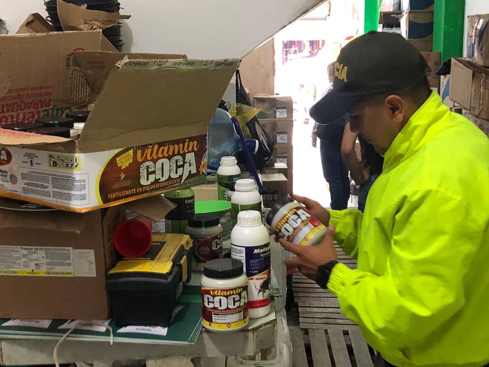 Vitamina Coca: era un atractivo con el cual se engañaba a los encargados de predios de cultivos ilícitos.