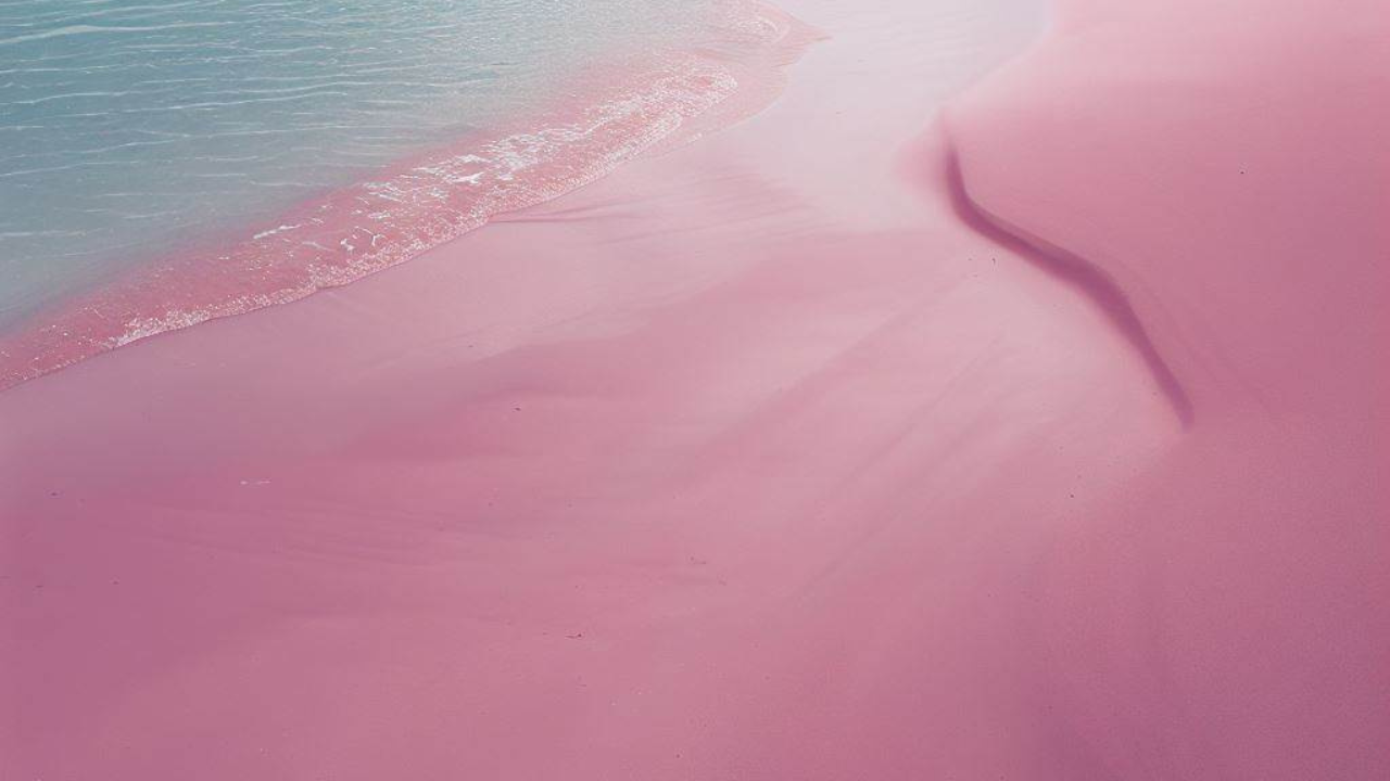 Las playas de arena rosada están ubicadas en diferentes partes del mundo.