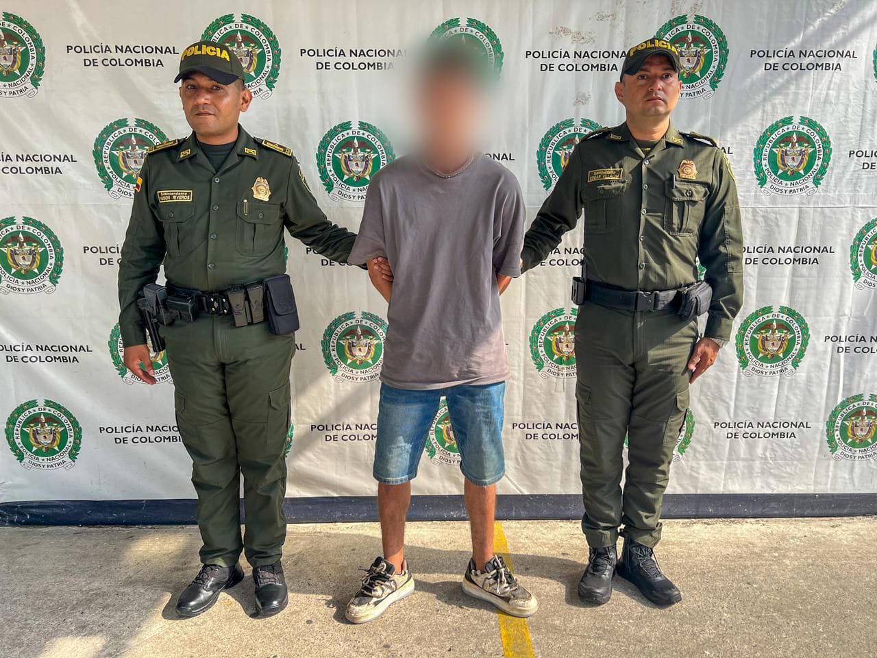 Autoridades capturan al presunto sicario que asesinó al Director de la cárcel modelo, el coronel (r) Elmer  Fernández.