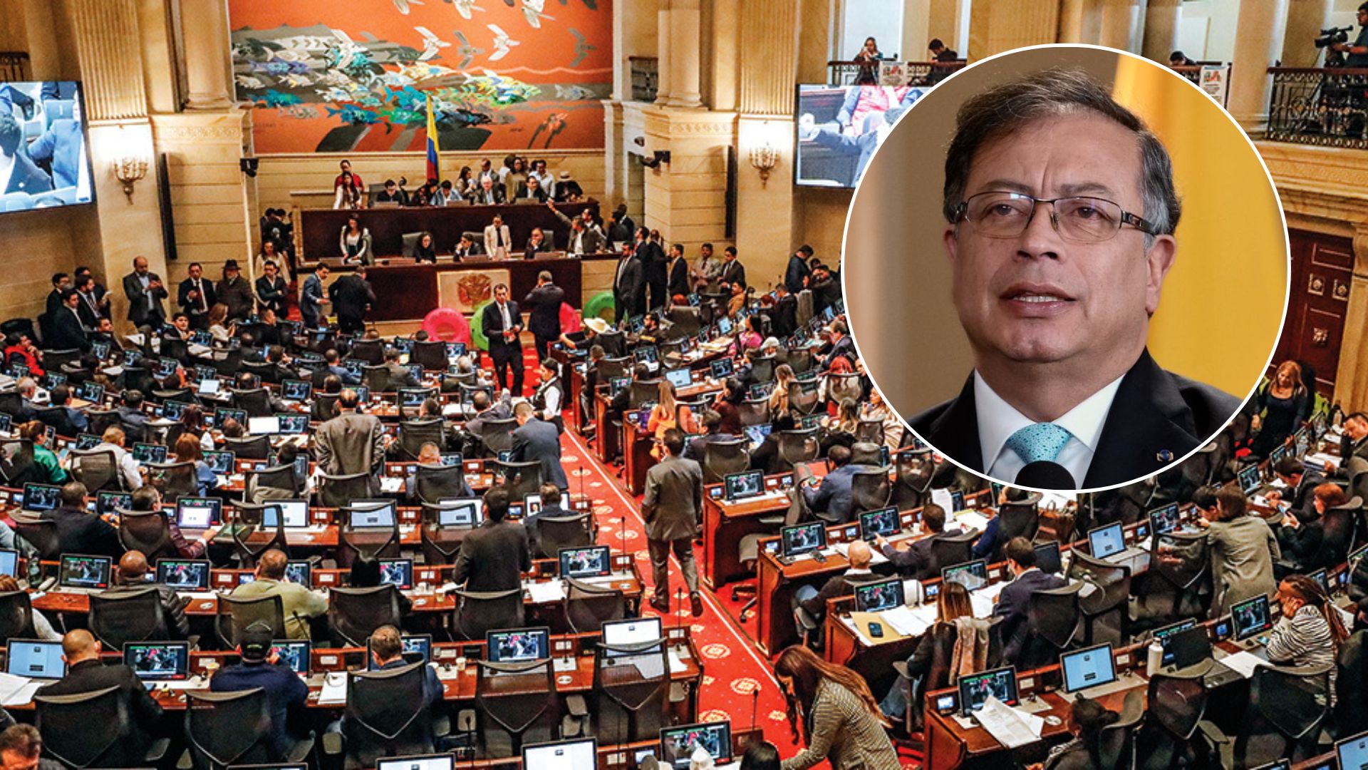 El mandatario Gustavo Petro anunció que convocará sesiones extraordinarias en el Congreso.