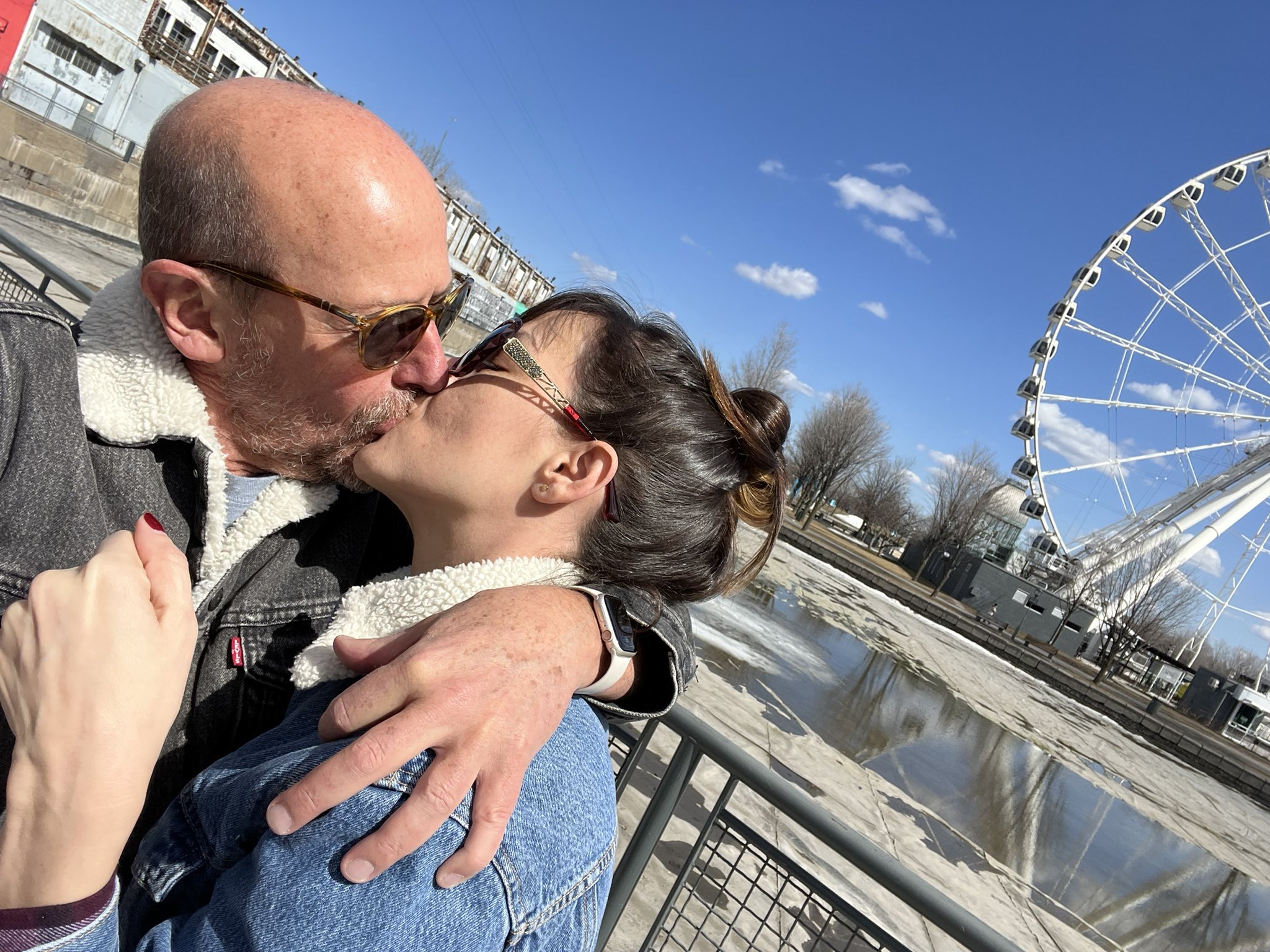 Diego Trujillo y su novia, Lina Arango