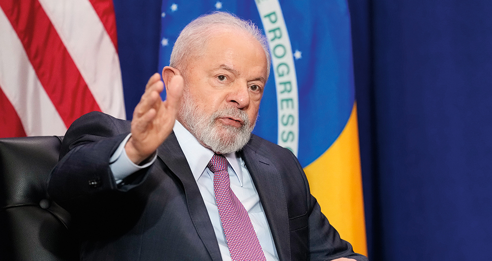 Luiz inácio lula da silvaPresidente de Brasil