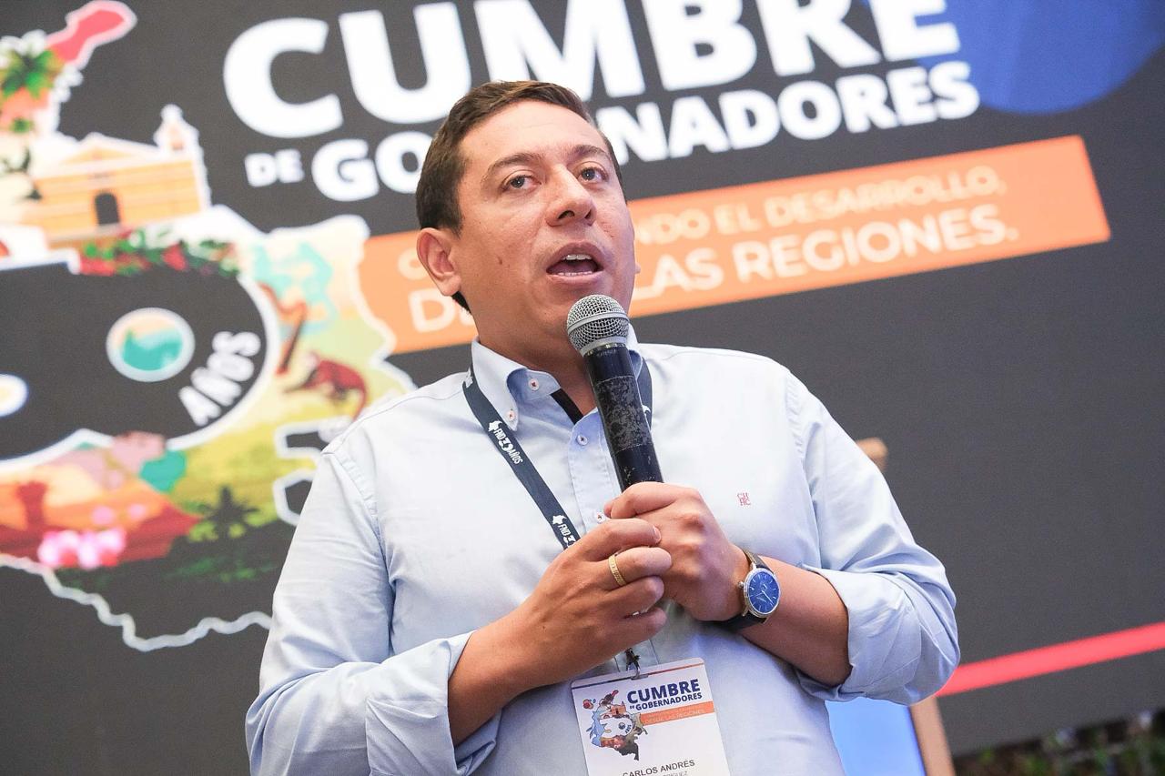 El gobernador de Boyacá, Carlos Amaya, fue elegido como nuevo presidente de la Federación Nacional de Departamentos.