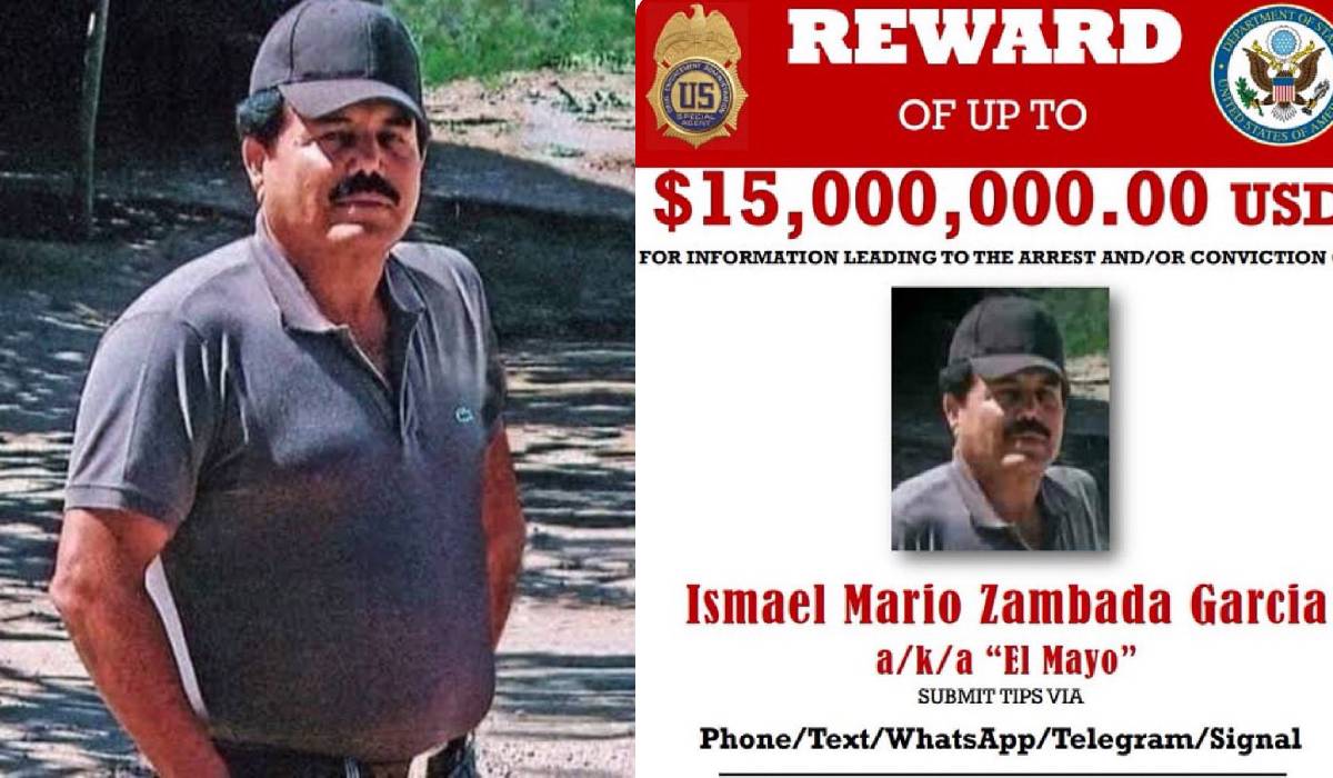 Ismael "El Mayo" Zambada, es el actual líder del Cartel de Sinaloa después del arresto de El Chapo, fue detenido durante una operación encubierta llevada a cabo por el FBI y la DEA en El Paso, Texas, hoy.