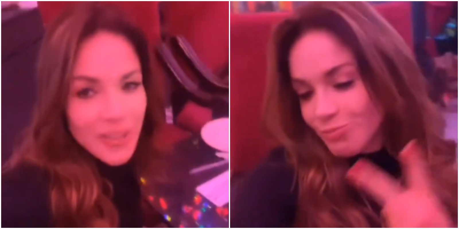 Nataly Umaña en una cita - tomada de Instagram