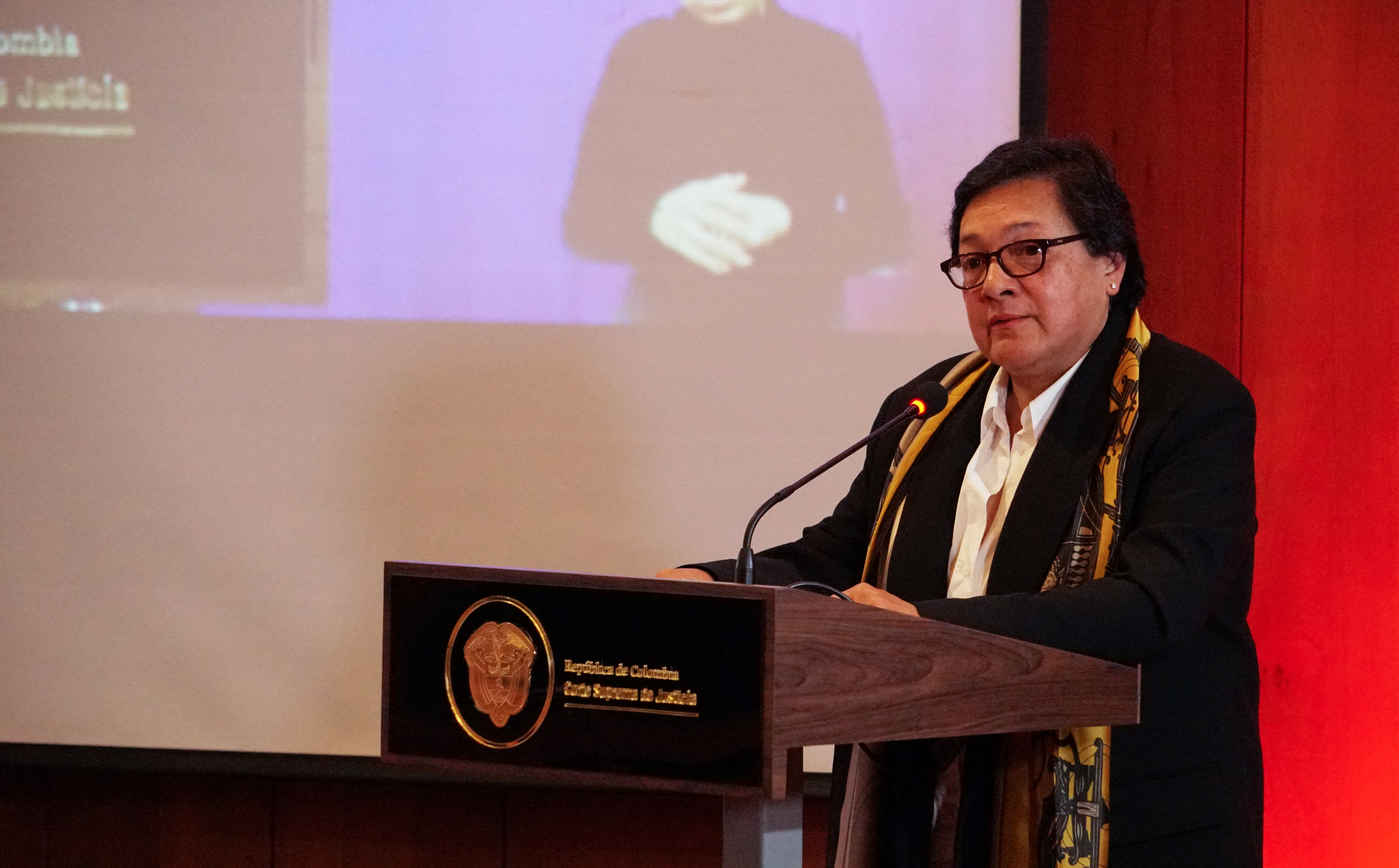 Ternadas a la Fiscalía
Amelia Pérez
se presentaron ante la Corte Suprema de Justicia, que deberá tomar su decisión a mediados de diciembre
Bogota noviembre 23 del 2023
Foto: Prensa Corte Suprema de Justicia