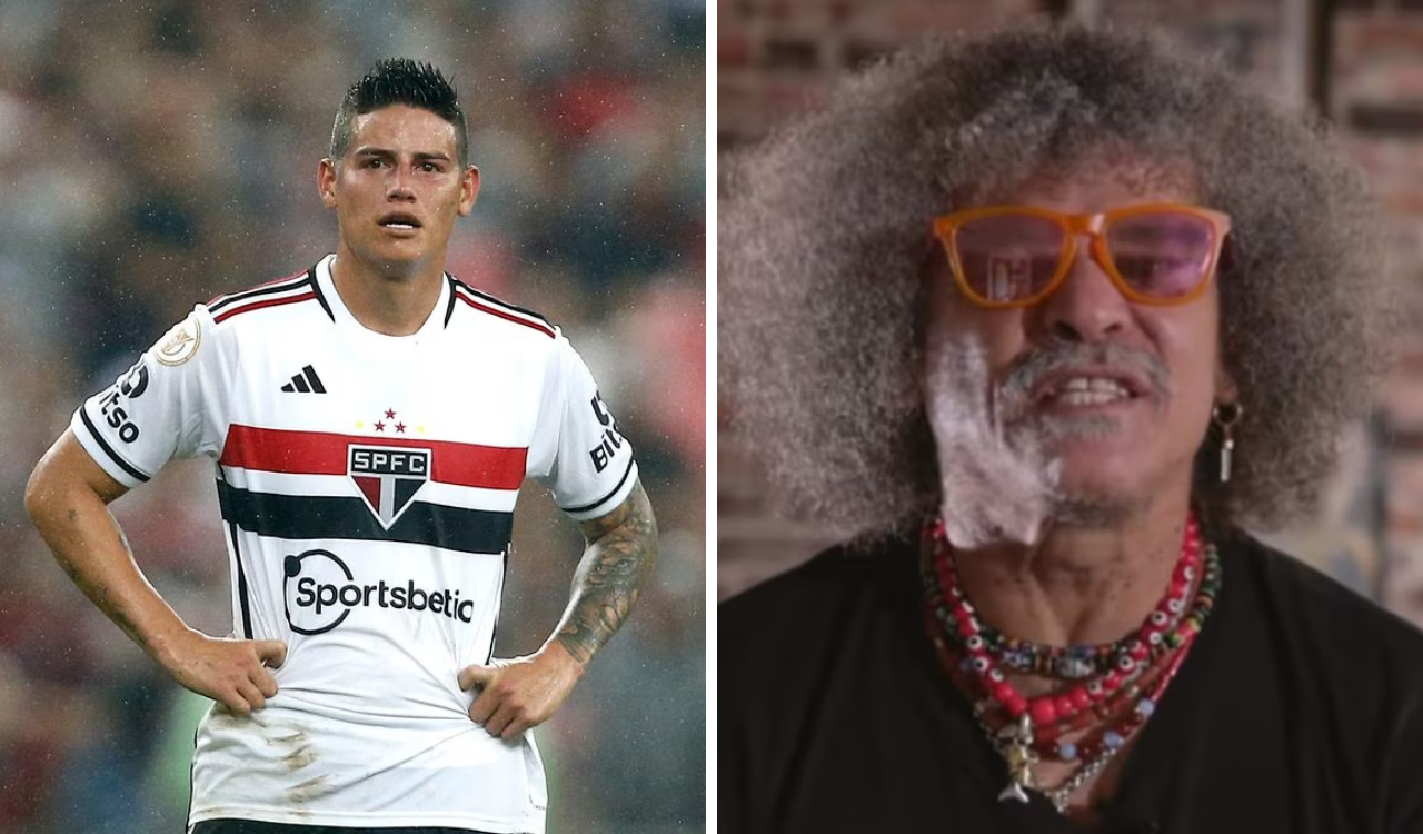 James Rodríguez hizo su debut ante Flamengo en el Brasileirao