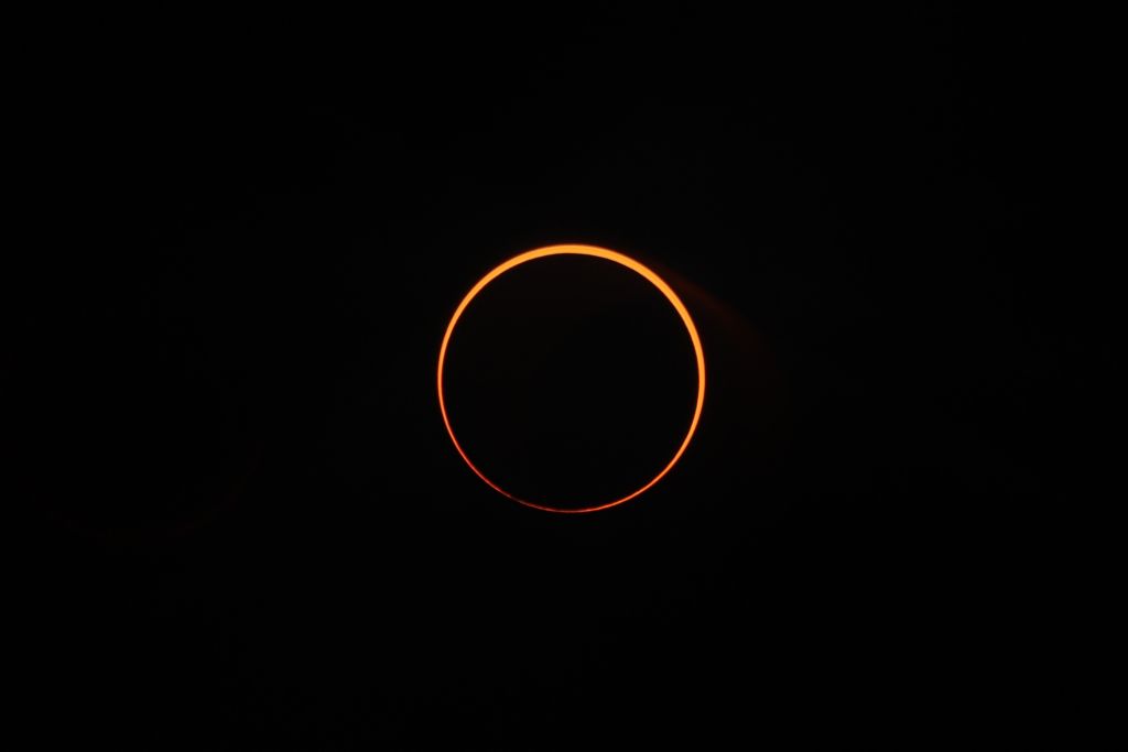 Eclipse "Anillo de fuego".