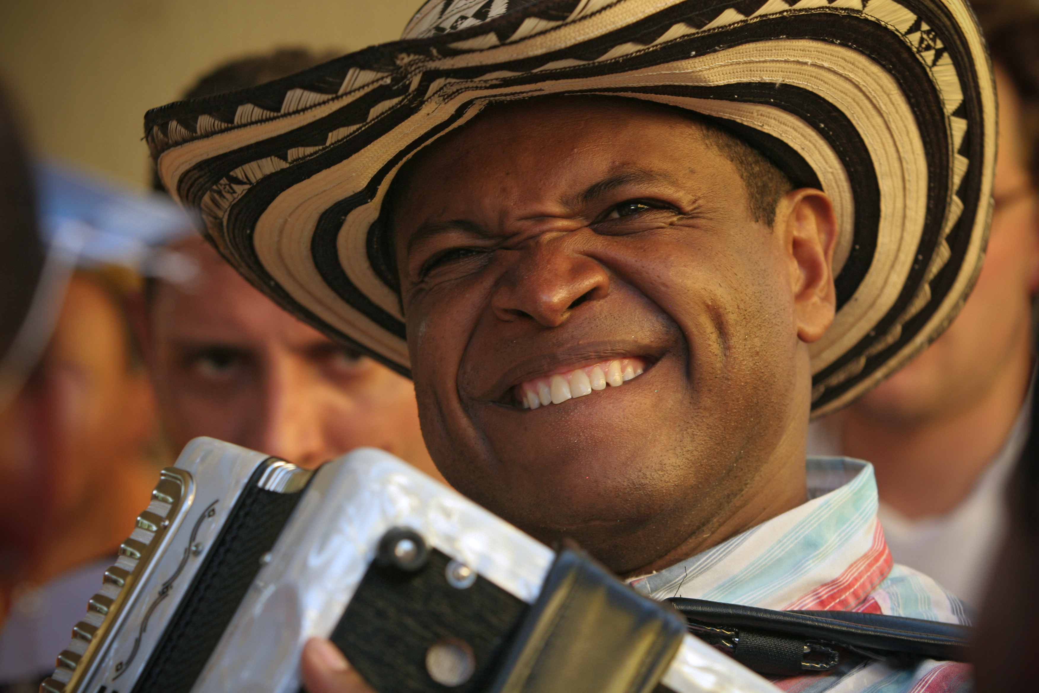 Omar Geles en el Festival Vallenato abril 2007