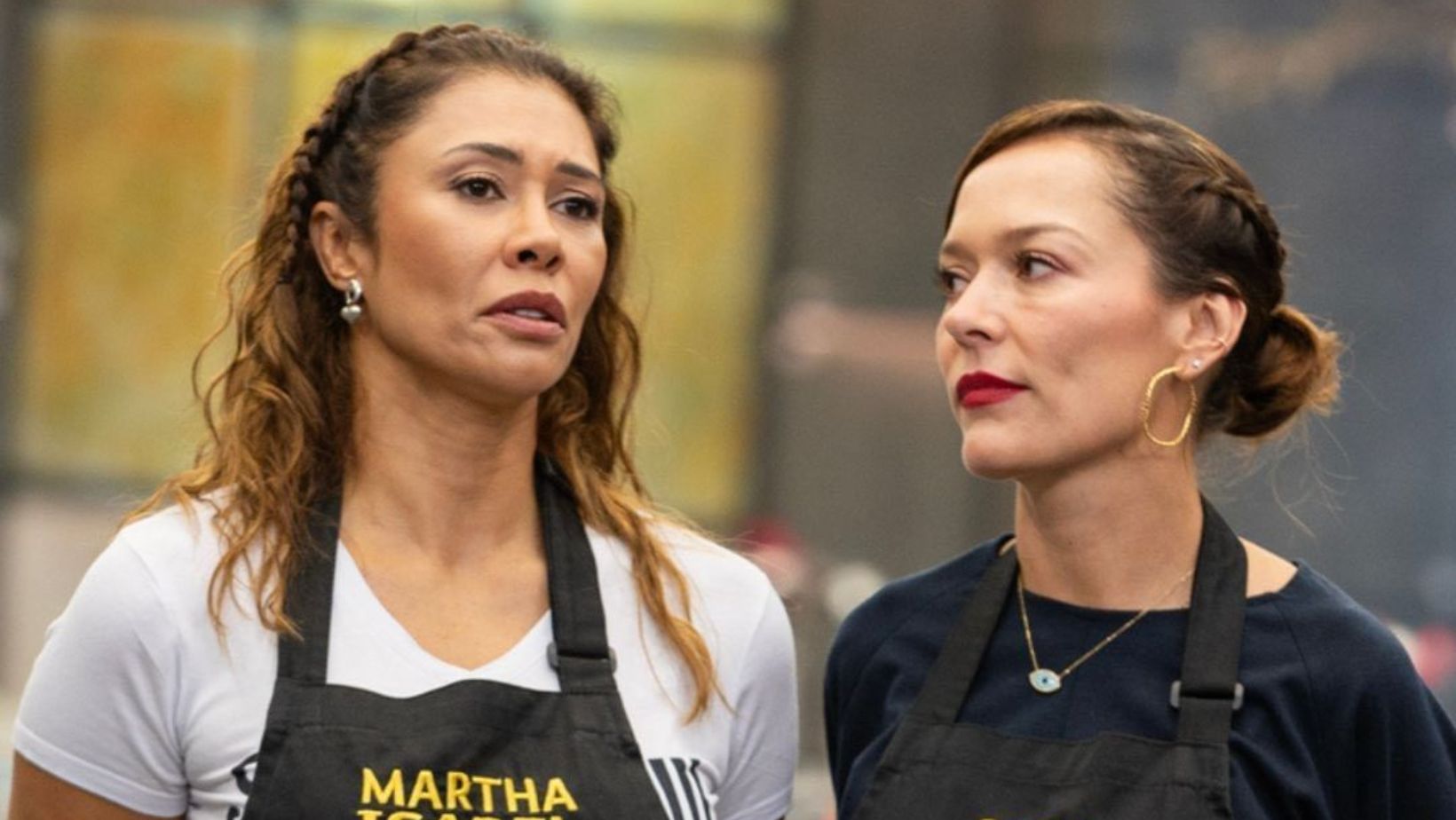 Martha Isabel Bolaños y Carolina Acevedo en 'MasterChef Celebrity'