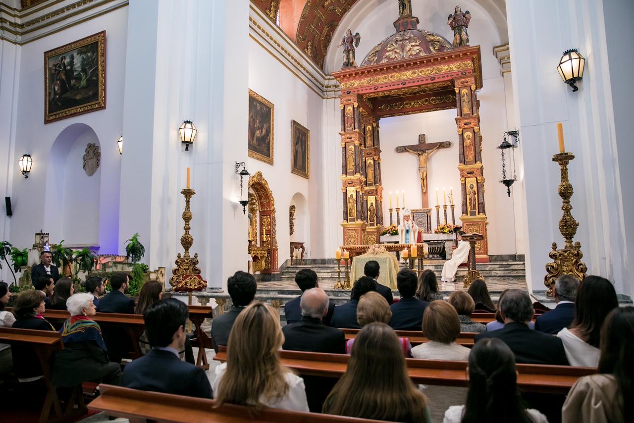 Carlos Fernando Galán 
Misa previa a la posesión
