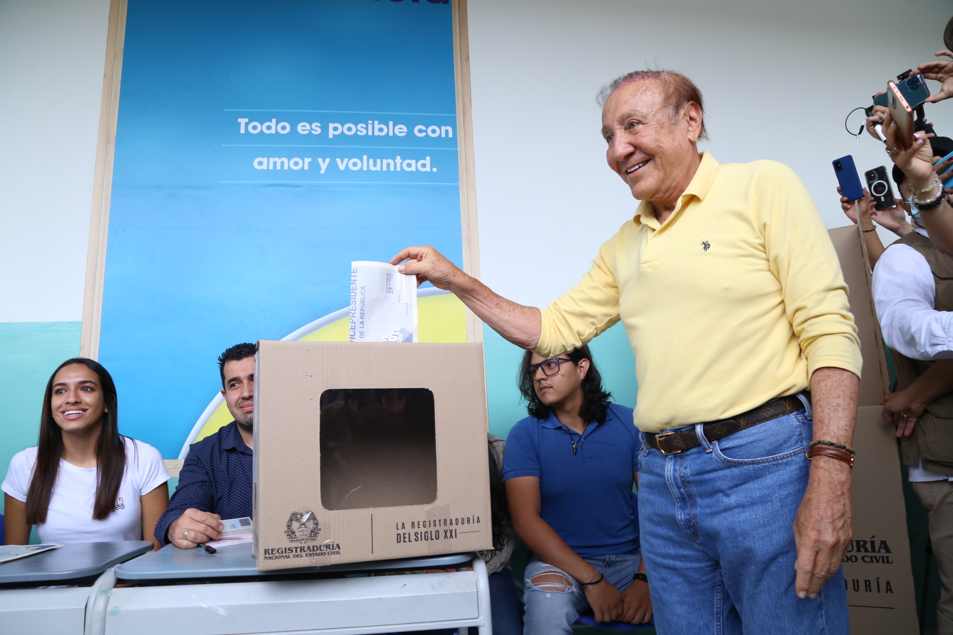 Votación de Rodolfo Hernández en Bucaramanga