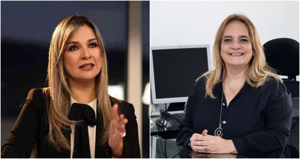 Vicky Dávila, directora de SEMANA, y a Vicky Perea, directora de EL PAÍS