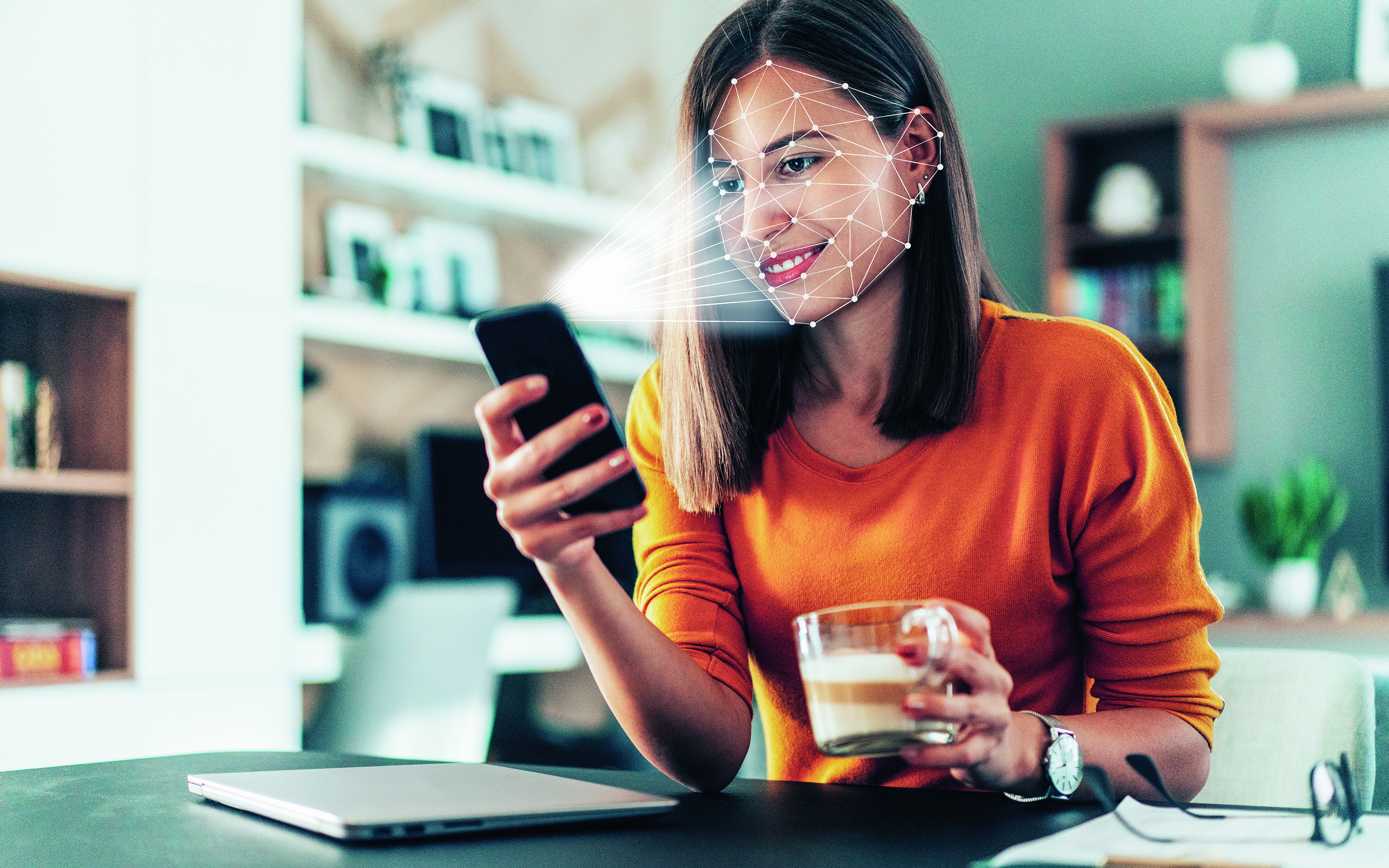 Con esta tecnología, el usuario realiza solo una vez el registro y a partir de ello puede acceder con solo una selfie a productos y servicios de entidades de manera sencilla, segura y sin tantos pasos o clics en la validación de identidad.