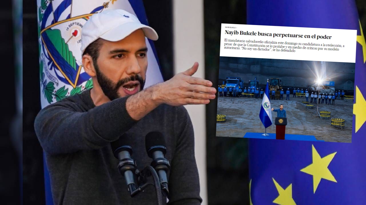 Nayib Bukele, presidente de El Salvador.