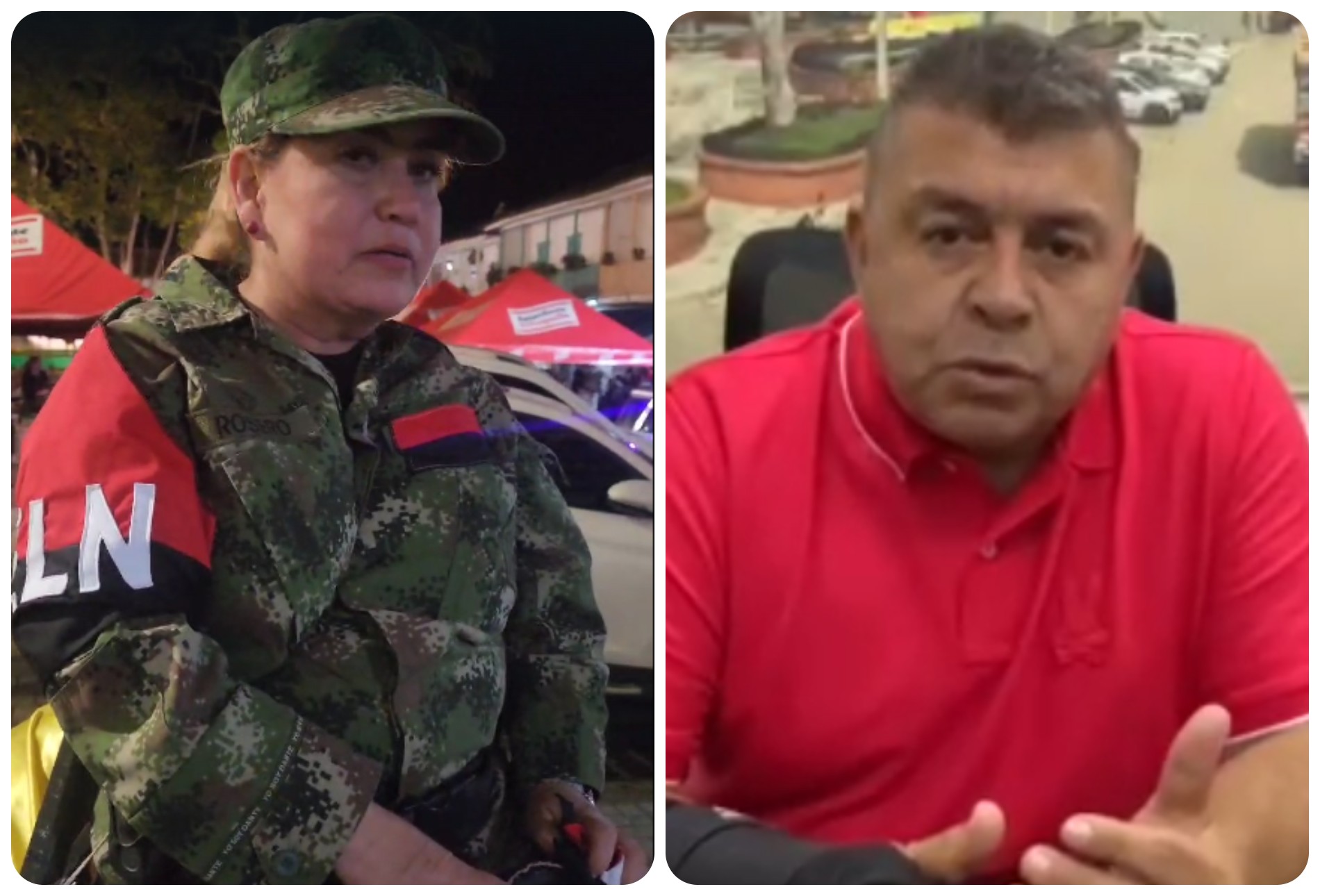La funcionaria de la Fiscalía Marta Lilian Calderón se disfrazó de guerrillera del ELN en las fiestas de Santo Domingo, Antioquia. El alcalde Fabio Ignacio Mira rechazó el hecho.