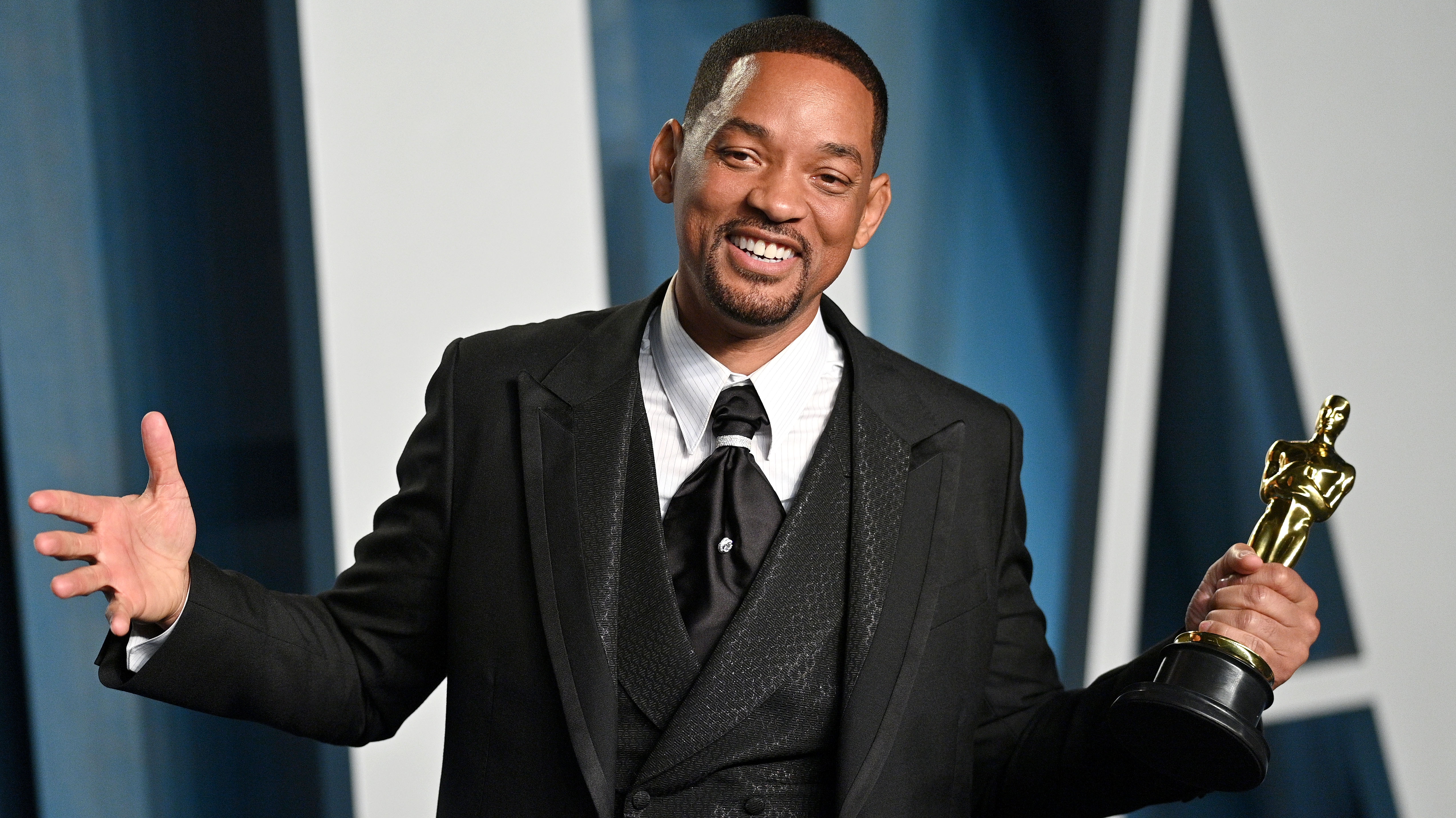 Will Smith asiste a la Fiesta de los Óscar de la Feria de Vanity 2022 organizada por Radhika Jones en el Centro de Artes Interpretativas Wallis Annenberg el 27 de marzo de 2022 en Beverly Hills, California.