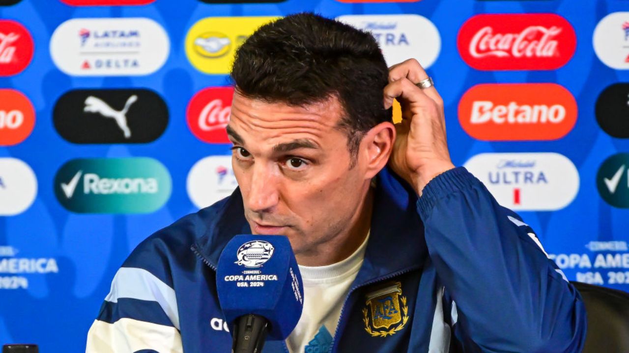 Palabras de Lionel Scaloni.