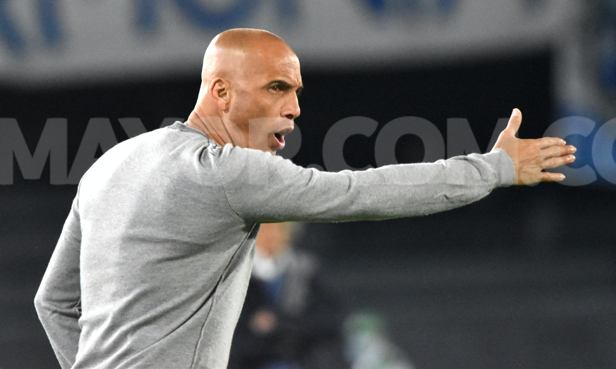 Mayer Candelo, técnico del Deportivo Cali.