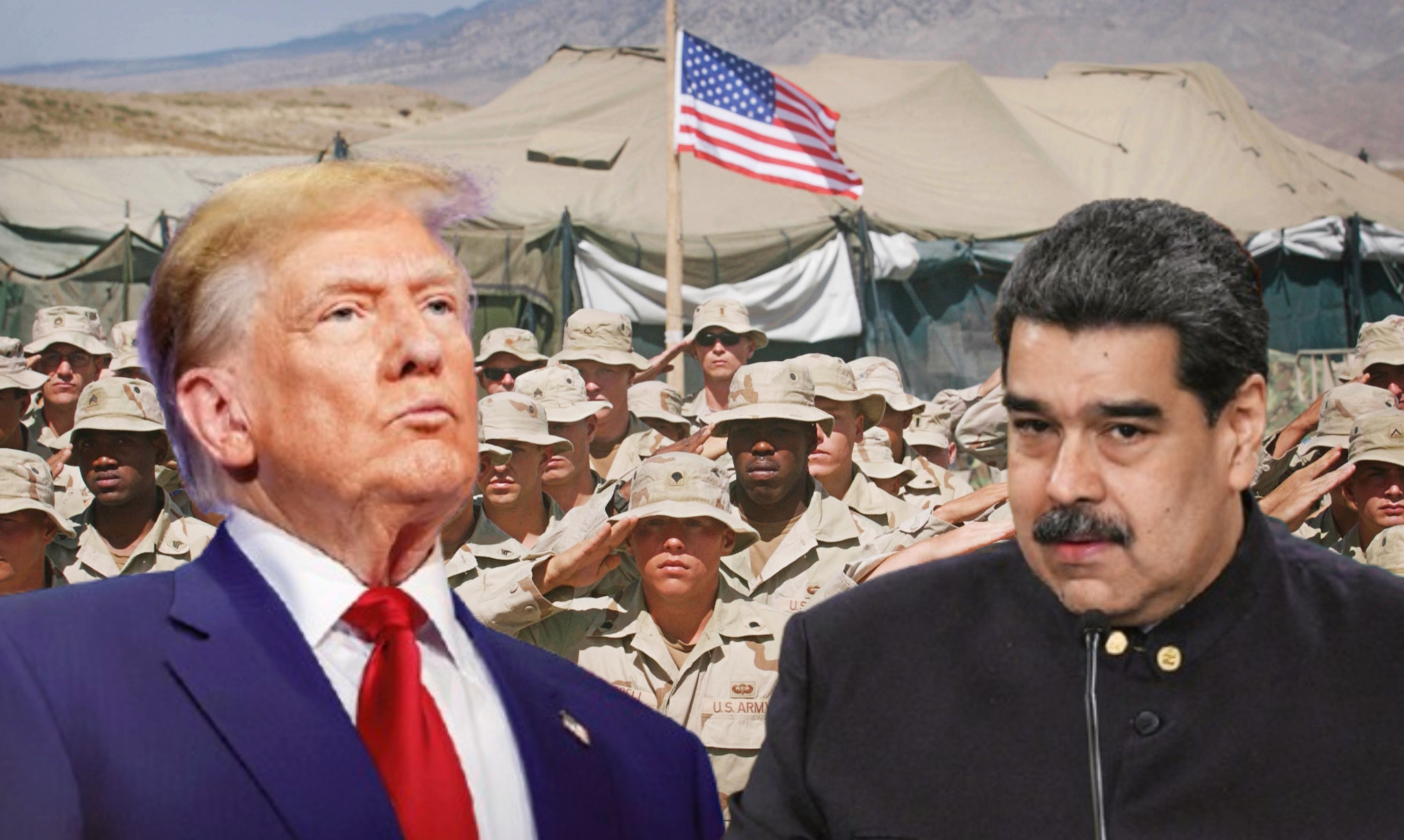 Donald Trump y Nicolás Maduro