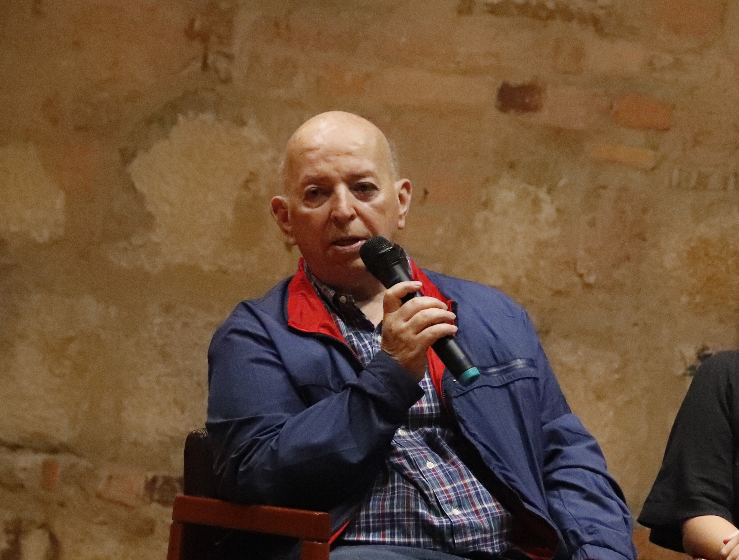 María José Pizarro (Senadora), Vera Grabe (exmilitante del M-19 y jefa negociadora del Gobierno Colombiano con el ELN) y Otty Patiño (alto Comisionado para la Paz)