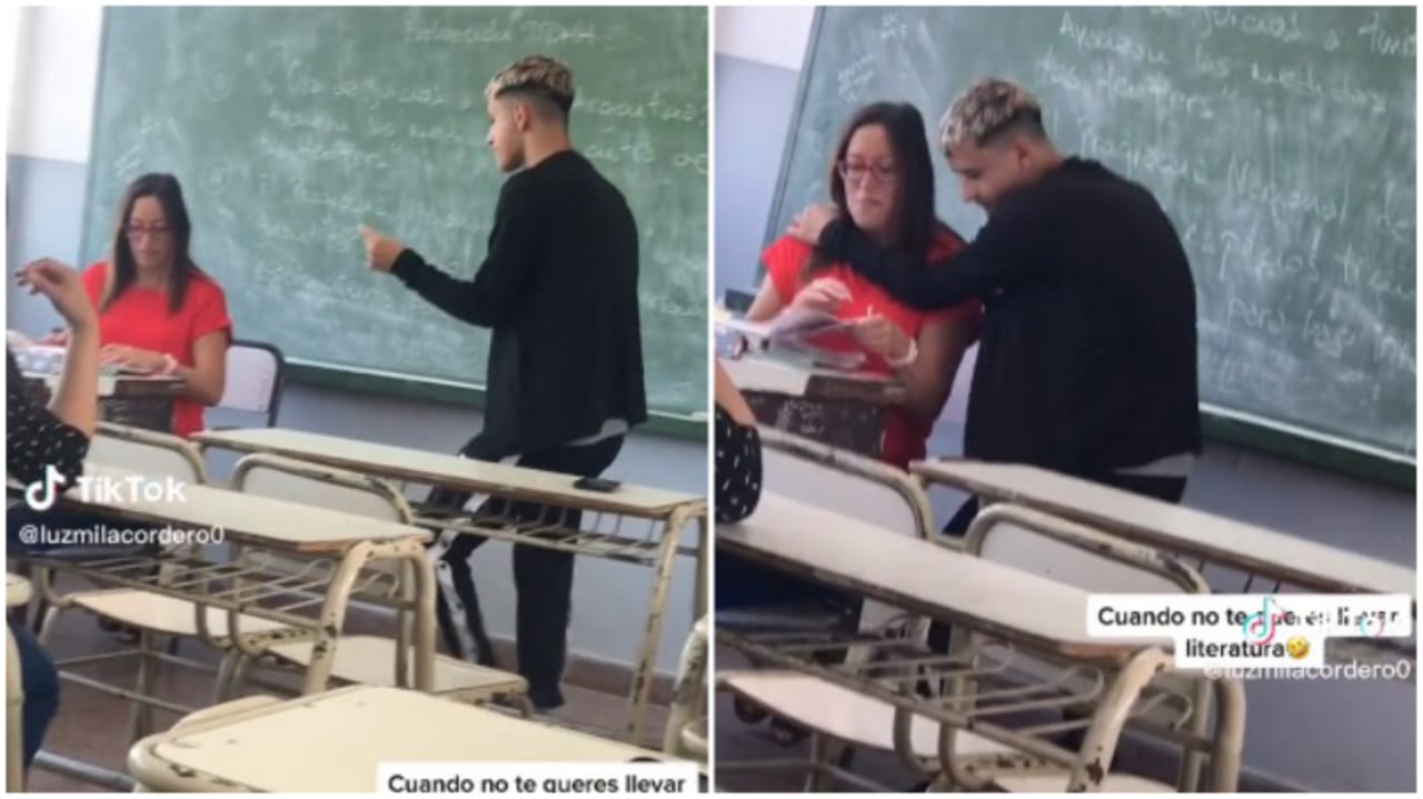 estudiante le bailó a la profesora para no reprobar su materia en Argentina