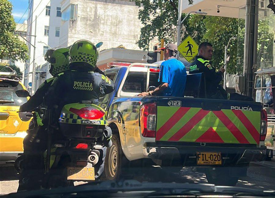 Este sujeto fue dejado a disposición de la Fiscalía General de la Nación.