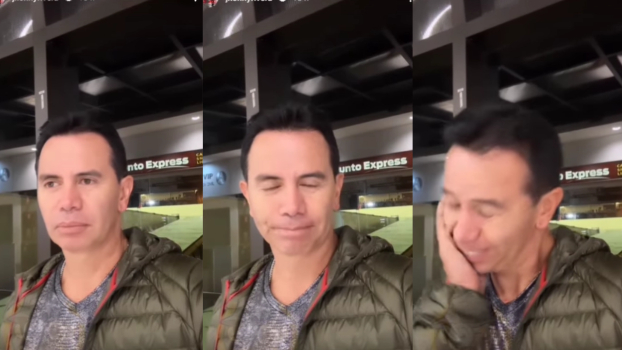 Jhonny Rivera contó el momento de vergüenza que vivió en un aeropuerto en su cuenta de Instagram.