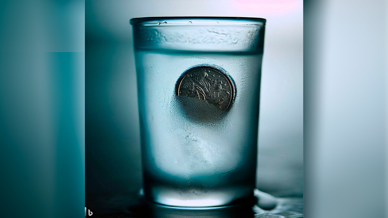 El truco del vaso de agua para descongelar alimentos en el