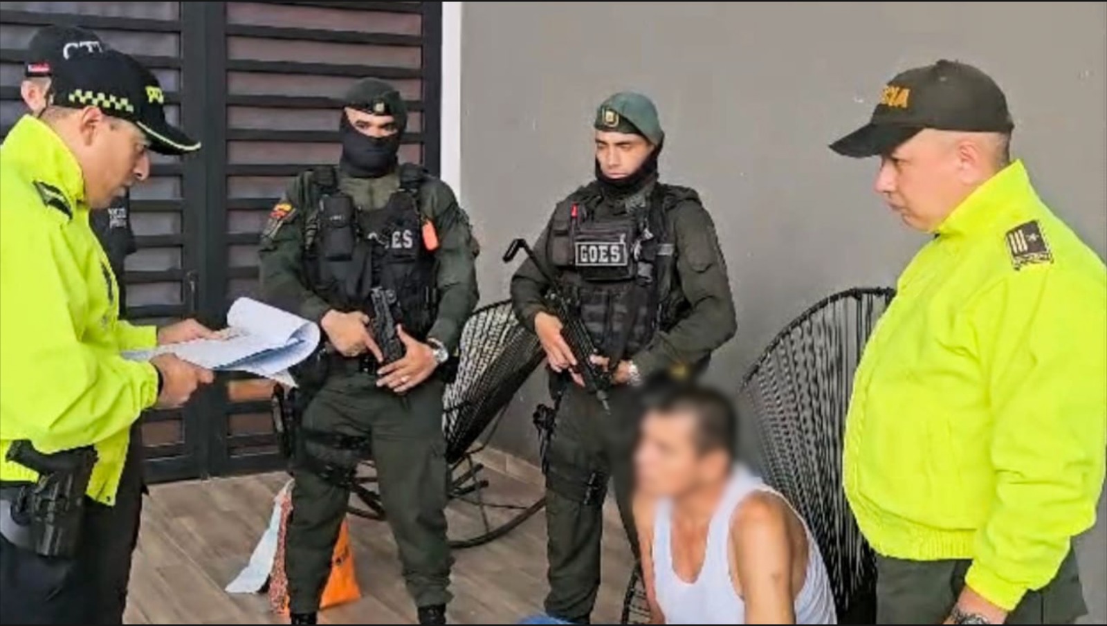 Capturan a alias Jirafa en Meta