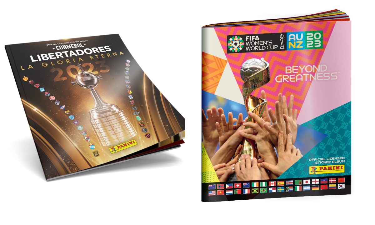 Panini lanza el álbum del mundial femenino y de la Copa Libertadores demenina