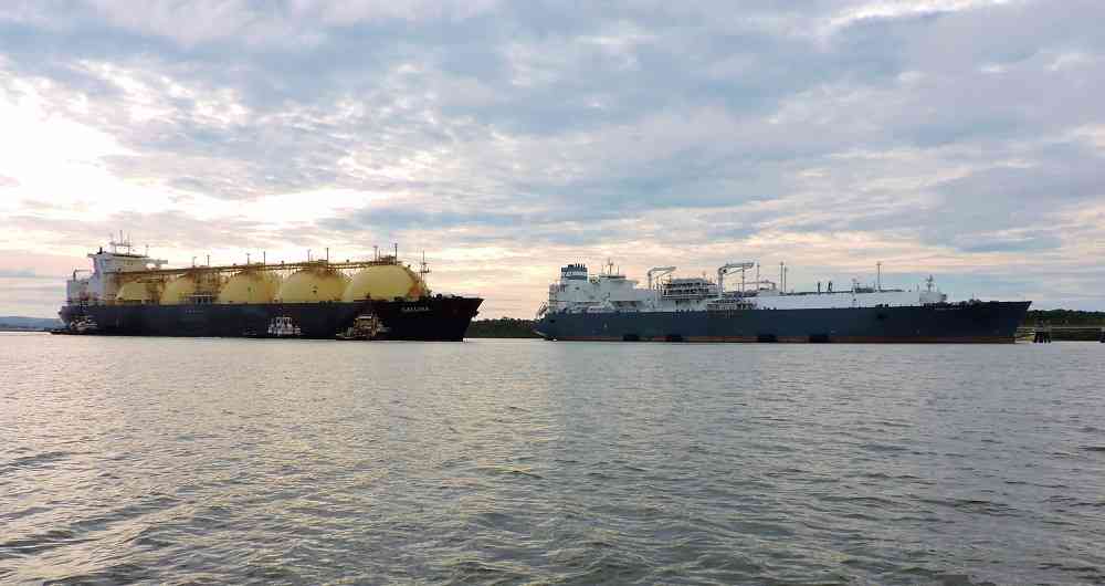 Este es el barco que trajo el gas hacia Colombia 