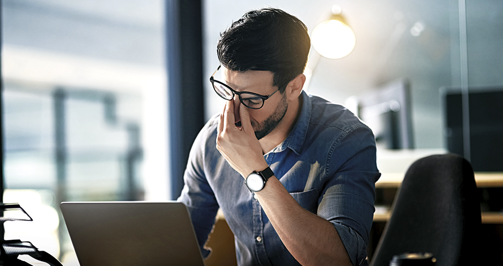 El 67 por ciento de los trabajadores se siente emocionalmente agotado por el trabajo. 