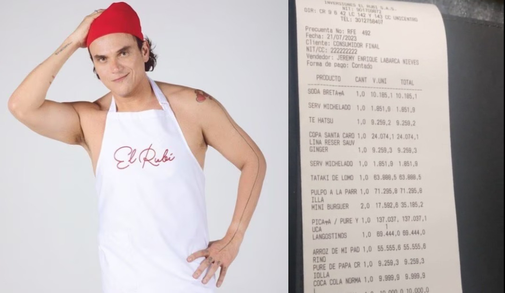 Usuarios reaccionaron a la experiencia de comer en el restaurante del cantante. Fotos: Instagram @silvestredangond / TikTok @mayrasofiaherrera