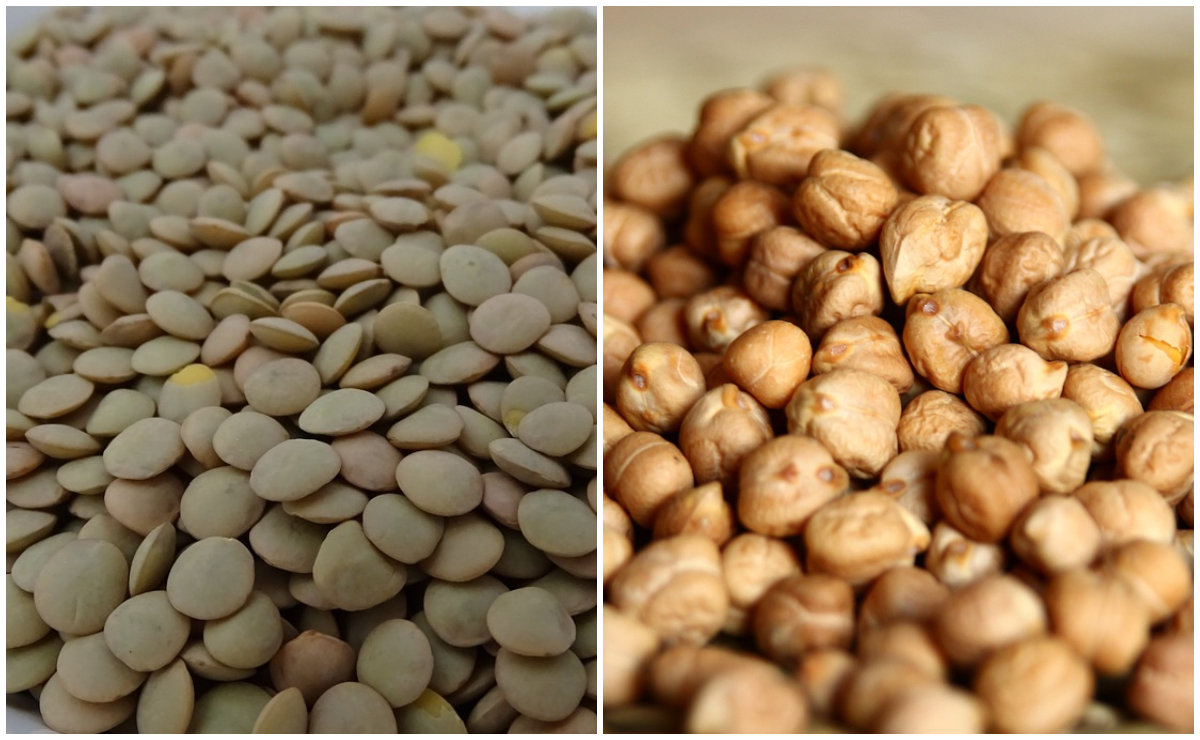 Las legumbres como las lentejas y los garbanzos son uno de los alimentos más completos y saludables.