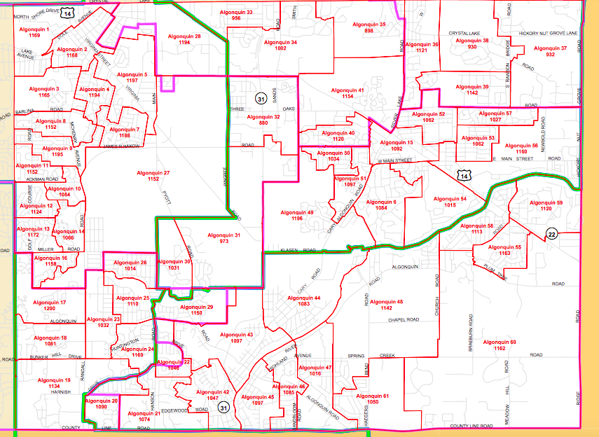 Mchenry County Precinct Map Democratic Precinct Leaders At Odds With Mchenry County Clerk's New Precinct  Maps – Shaw Local