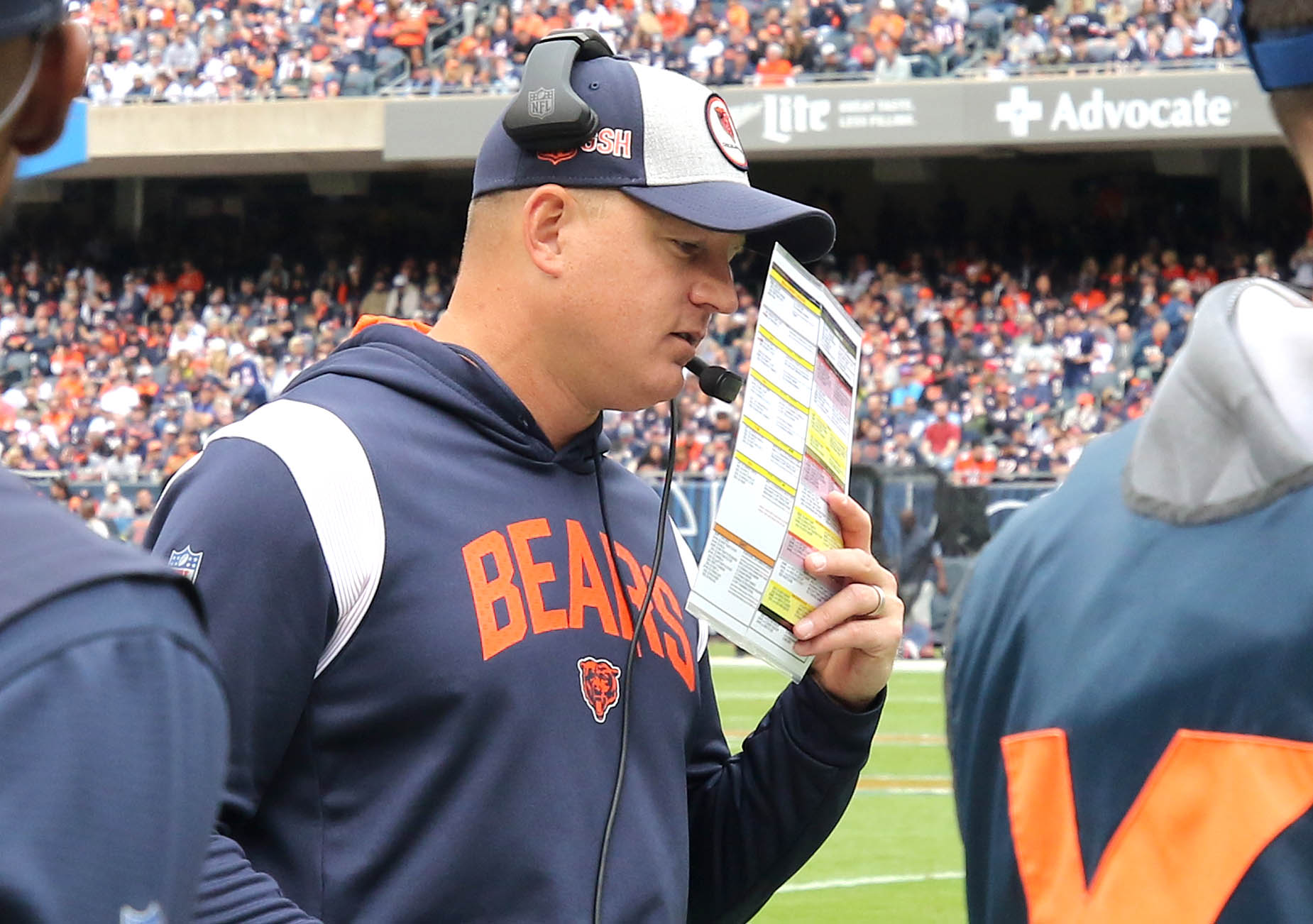 Chicago Bears OC Luke G  talks wide receivers unit