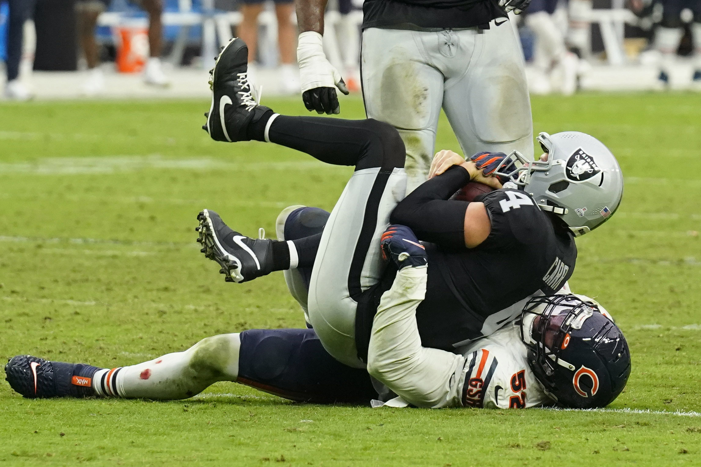 Bears, Khalil Mack get revenge against Raiders for 2019 loss – NBC Sports  Chicago