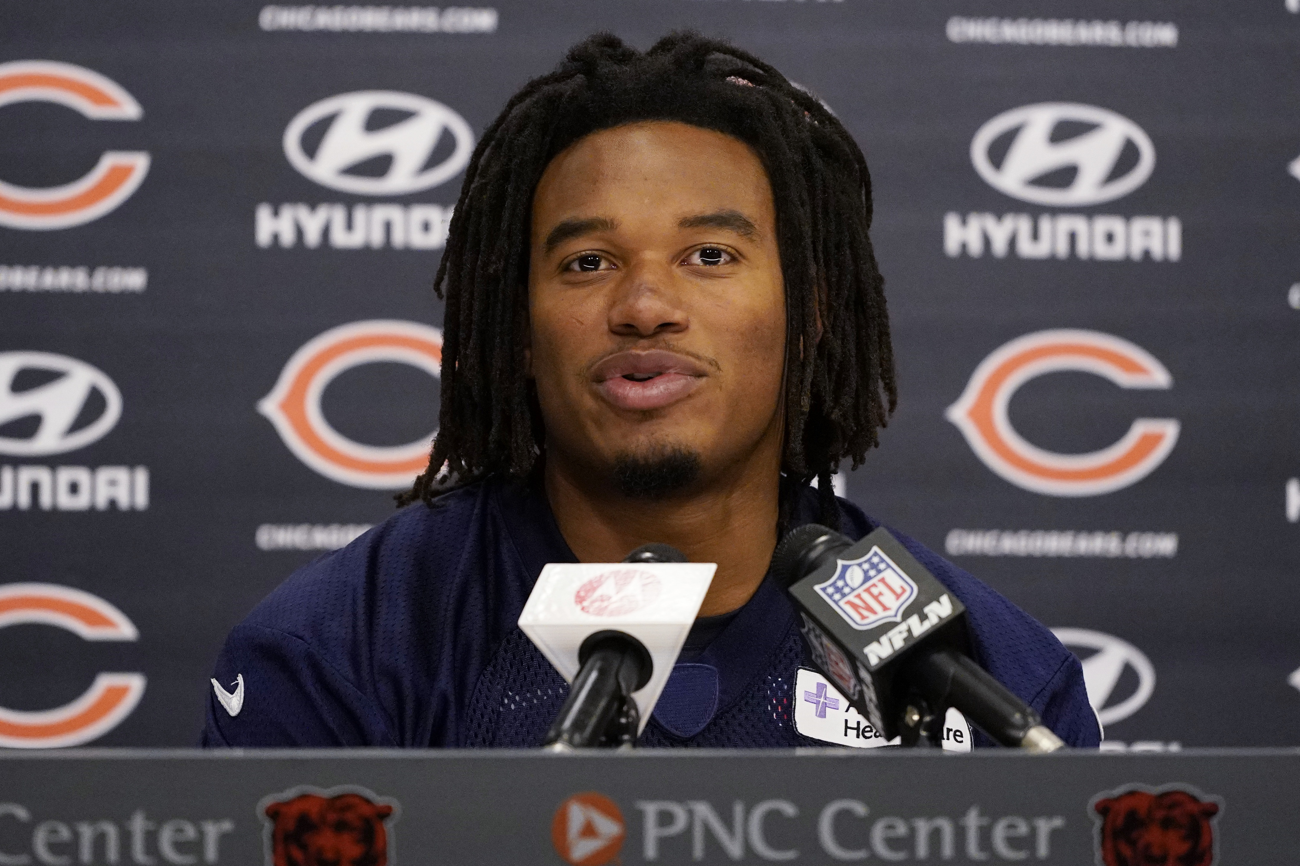 Bears put WR Byron Pringle on IR after injuring calf against