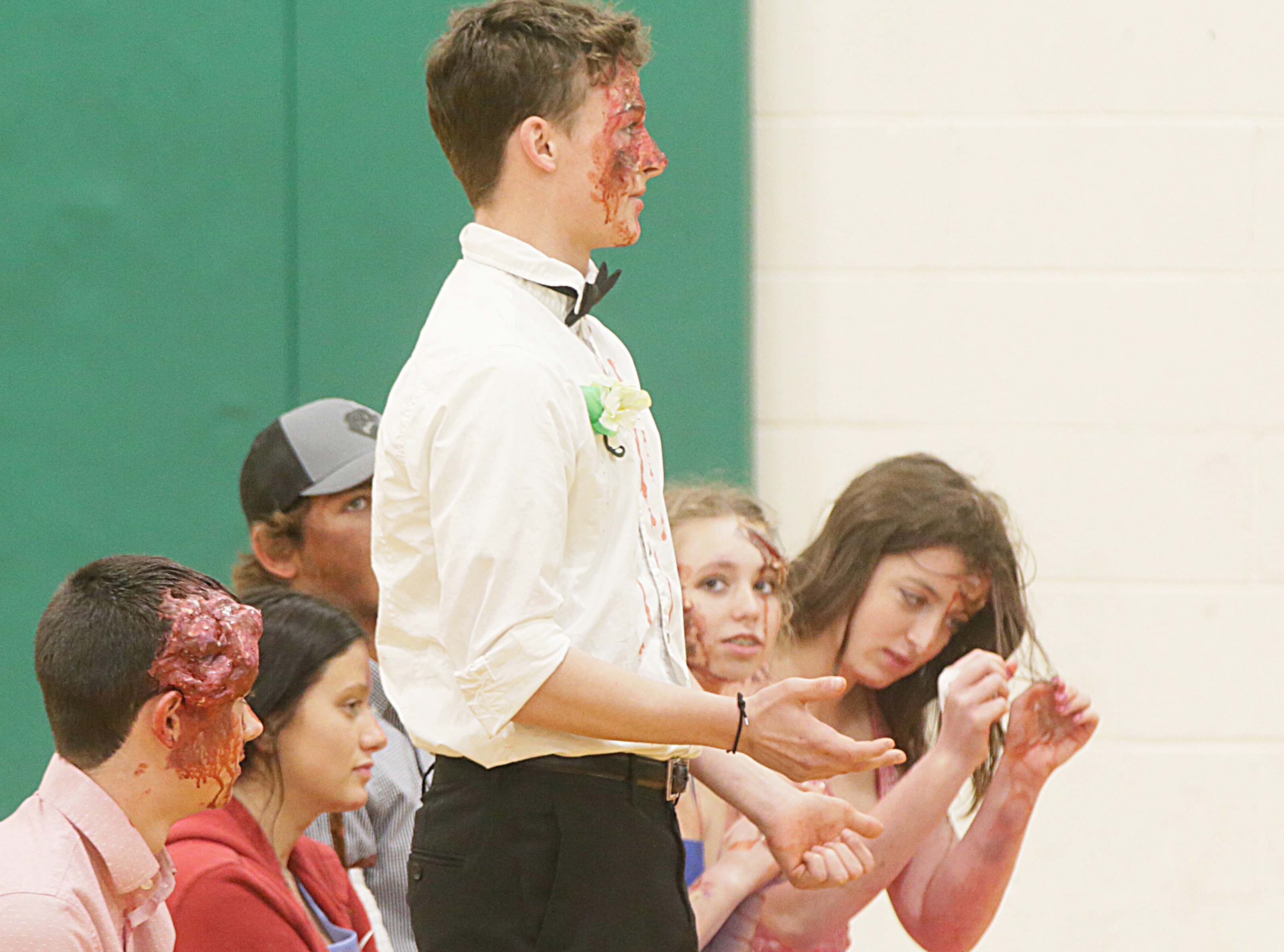 Leland High School hosts mock prom disaster drill to hit home safety lesson  – Shaw Local