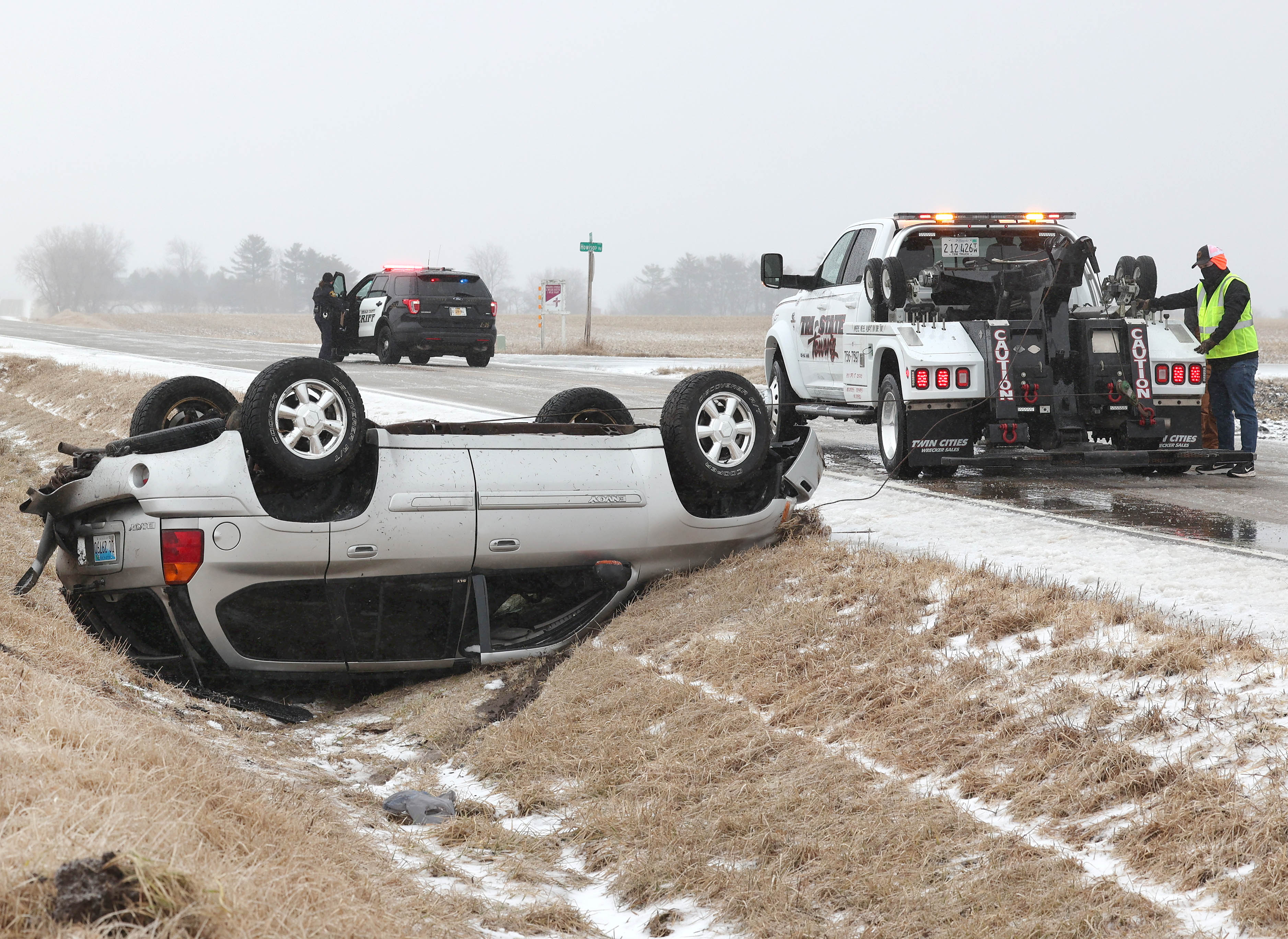 Driver trapped in car after head-on crash in DeKalb County